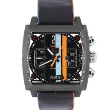 Tag Heuer Monaco Twenty-Four Black Blue Orange 40.5mm CAL5110.FC6265 Watch