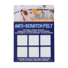 Planche Feutre Patin Feutré Adhésif Blanc Protection Anti Traces Glisse Meuble