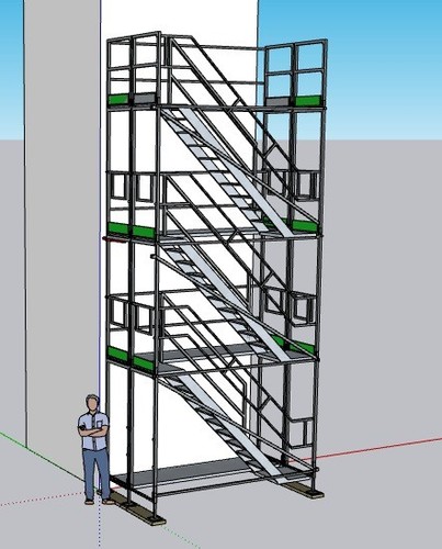 Tour échafaudage alu - tour, d'Échafaudage
