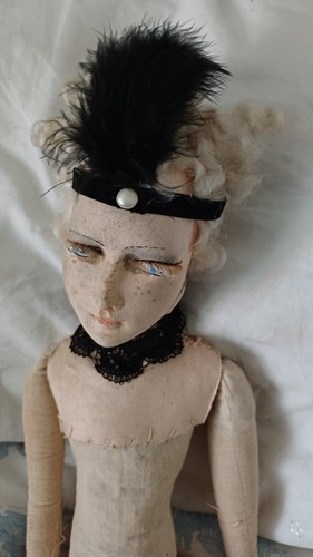 Poupee ancienne salon - poupee,