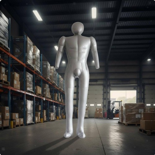 Mannequin gonflable portable - mannequin,