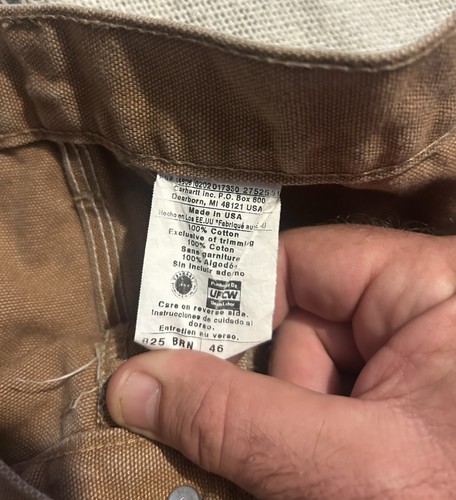 Vtg carhartt b25 brn - vtg,