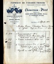 SAINT-REMY-sur-CREUSE (86 Vienna) CARPENTRY / WOOD / TARARE "GOAT & PIVOT"