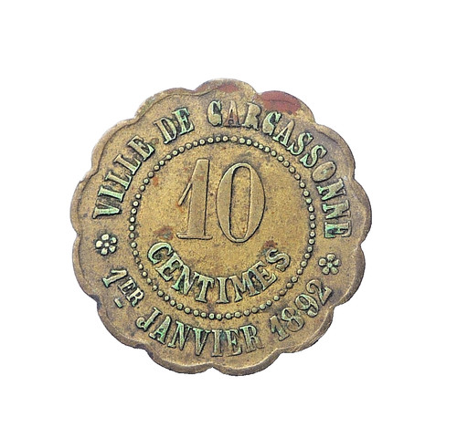 Monnaie jeton de necessite - monnaie,