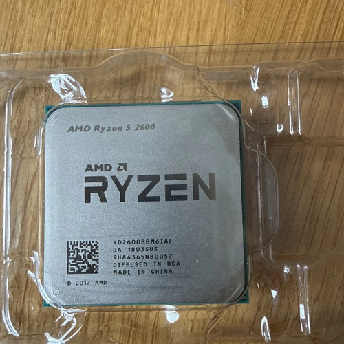 Cpu amd ryzen 2600 3 - ryzen,