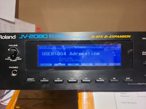 Roland 2080 synthesizer - roland, jv-2080