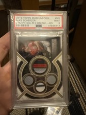 2018 Museum Collection Max Scherzer Primary Pieces Quad Relic /25 Silver