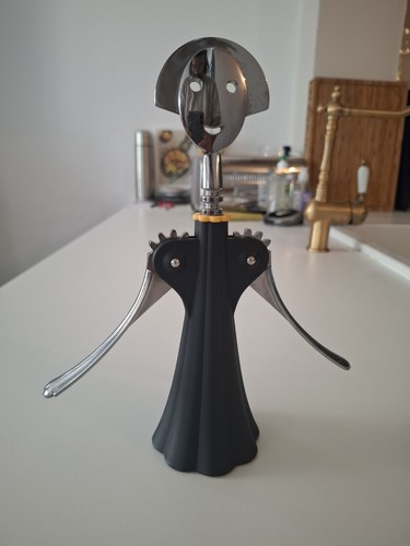 Alessi anna black - alessi, corkscrew