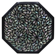 Table D'Angle En Marbre 15"