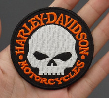 Patch harley davidson skull - davidson,