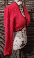 Sweater gilet cardigan angora