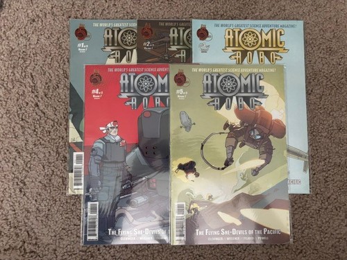 Atomic robo and - atomic, flying
