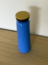 HAY Sowden Bottle 8” Blue Yellow Modern Thermos Water Bottle by George Sowden