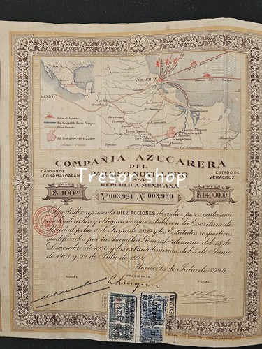 Cia azucarera del paraiso - cia,