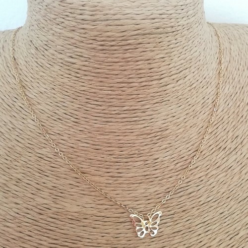 Collier chaine dore - collier,