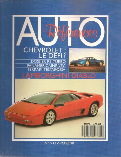 Auto references testarossa - references,
