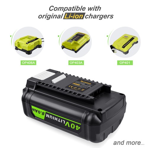Pour ryobi 40v - op4040, op4026