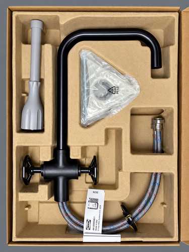 Robinet cuisine double - de,