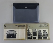 Board folder + operating instructions VW bus / van T2 & T2b from 08/1972