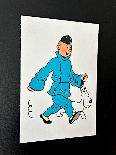 Carte postale tintin - postale,