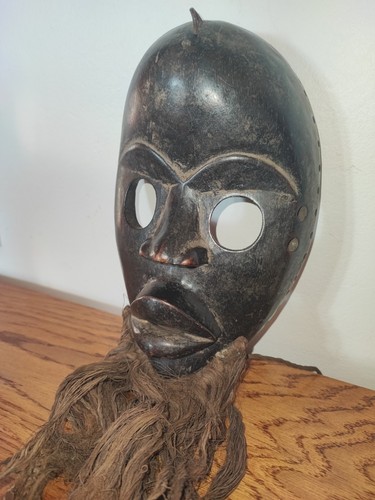 Antique african art dan beard - african,