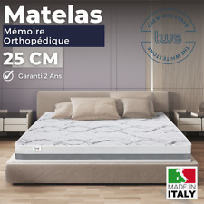 Matelas Memory 25 cm | Ergonomique, hypoallergénique, respirant, orthopédique