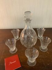 Elisabeth Millefiori Baccarat Crystal Model Liquor Service (Lot Price)