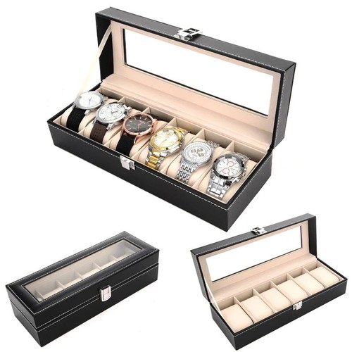 Boîte rangement cuir pu - rangement, en
