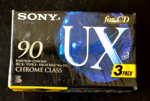 Pack sony ux 90 neuves - 3, k7