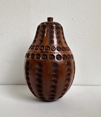 Ancien boîte chapelet - noix, de