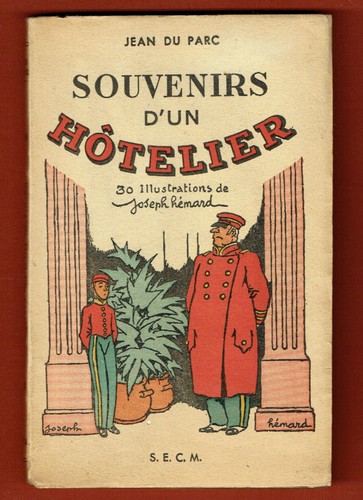 Souvenirs hotelier - d'un,