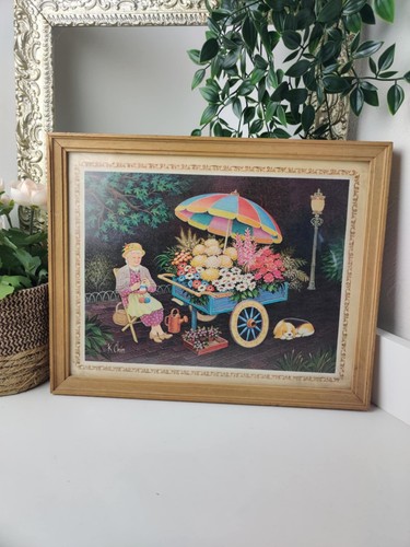 Tableau vintage marchande - vintage, de