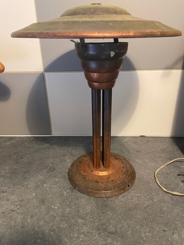 Art deco ancienne - lampe, à