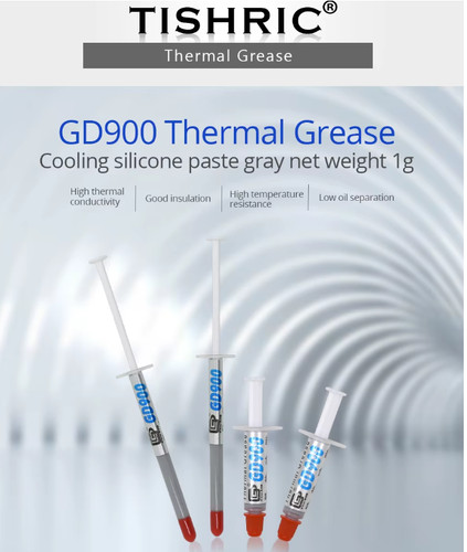 Pâte thermique gris gd900 - pâte,
