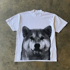 SHIBA INU DOG Retro Vintage Graphic Tee Unisex Short Sleeve Shirt S-5XL