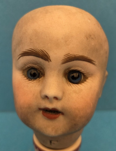 Tête poupée ancienne - poupée,