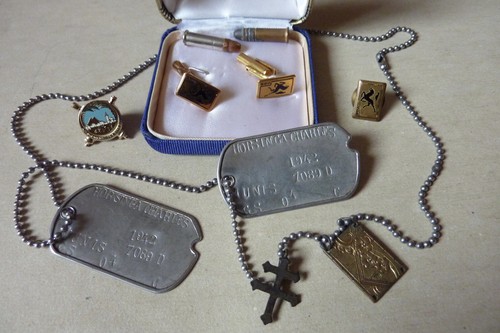 Dog tags 1942 - dog, 1942.