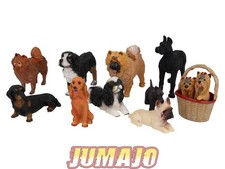 LC15 Lot 10 chiens Résine 6