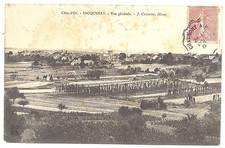 Old postcard 21 - Sacquenay (Côte d'Or) - General view