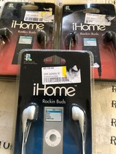 3x IHOME ROCKING BUDS EAR BUDS