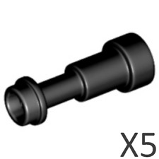 LEGO 5X 64644 BLACK