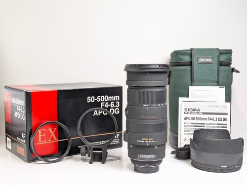 Objectif sigma 500 mm - 50-500,
