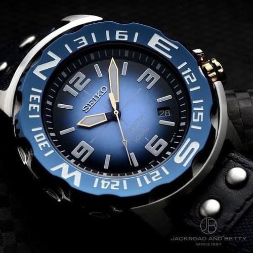 Edition seiko blue monster - edition, [seiko]