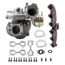 Turbo Turbocharger+Exhaust Manifold for Bmw E53 X5 Suv 218 Hp 3.0d M57n neu