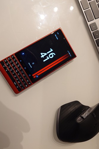 Blackberry key2 red azerty - blackberry,