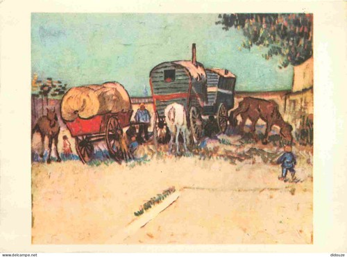 Carte postale art peinture - -,