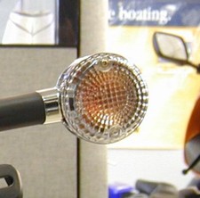 Clignotant Blanc Verres Kawasaki Vulcan 750 Nations Unies 800 900 Transparent