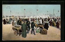 CPA Caire, Bazar arabe 