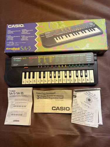 Casio songbank electric - casio,