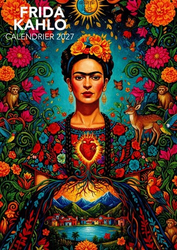 Frida kahlo calendrier 2027 - kahlo,
